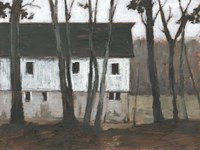 Autumn Barns I Fine Art Print