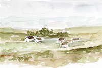 Farm Valley II Fine Art Print