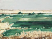 Emerald Fields II Fine Art Print