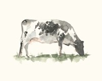 Grazing Farm Animal I Fine Art Print