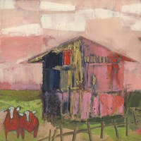 Buckingham Barn Fine Art Print