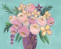 Floral Dujour II Fine Art Print