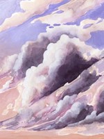Amethyst Cumulus I Fine Art Print