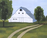 Sunbathed Stead II Fine Art Print