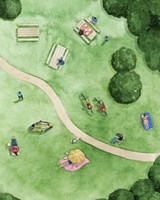 A Day in the Park II Fine Art Print