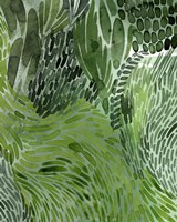 Upright Greenery I Framed Print