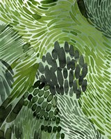 Upright Greenery II Framed Print