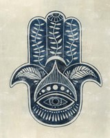 Day Eye Hamsa I Framed Print