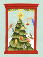 Retro Jingle Ball I Fine Art Print