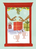 Retro Jingle Ball II Fine Art Print