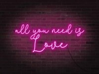 Neon Love I Fine Art Print