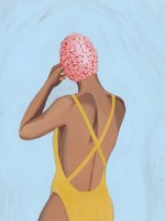 Swim Meet II Fine Art Print