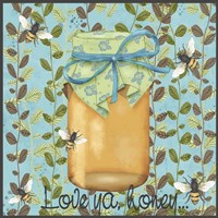 Bees & Honey II Fine Art Print