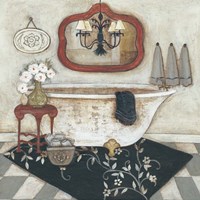 Casual Bath I Fine Art Print