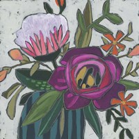 Carnivale Flora II Fine Art Print