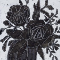 Chalkboard Garden I Fine Art Print