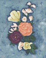 Floral Portrait I Fine Art Print