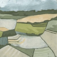 Field & Valley I Fine Art Print