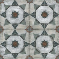 Verdigris Tile II Fine Art Print