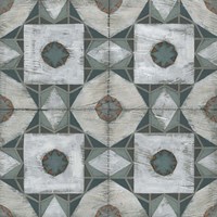 Verdigris Tile III Fine Art Print