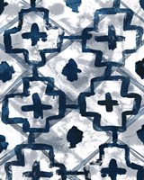 Indigo Memory VI Framed Print