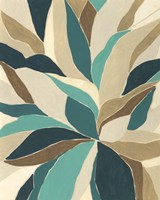 Colorblock Blossom II Framed Print