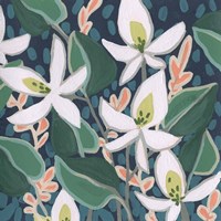 Night Garden II Framed Print