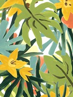 Palm Thatch II Fine Art Print