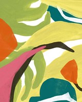 Mod Tropics I Framed Print