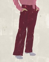 Alley Pose I Framed Print