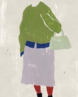 Alley Pose IV Framed Print