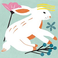 Easter Bunnies III Framed Print