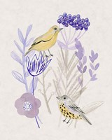 Meander in Violet I Fine Art Print