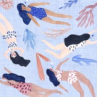 Gone Swimming III Fine Art Print