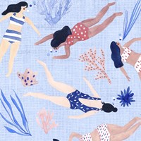 Gone Swimming IV Fine Art Print