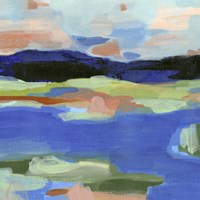 Blue Landing II Fine Art Print