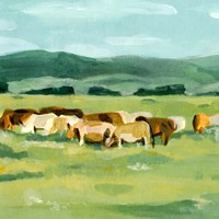 Rural Fields II Fine Art Print