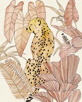 Blush Cheetah I Fine Art Print