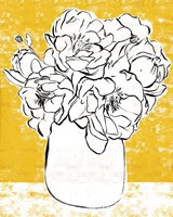 Golden Peony II Fine Art Print