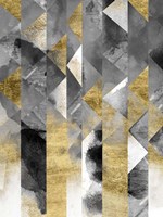 Gilt Reflections I Fine Art Print