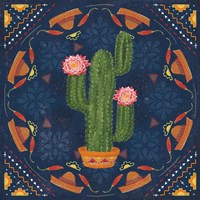 Tex Mex Fiesta V Dark Fine Art Print