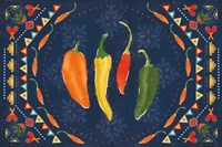 Tex Mex Fiesta I Dark Fine Art Print