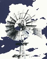 Texas Wind Navy Crop Fine Art Print