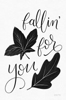 Fallin For You BW Fine Art Print