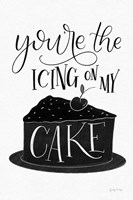 Icing On My Cake BW Fine Art Print