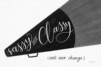 Sassy and Classy BW Fine Art Print