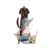 Picnic Pets Dogs II Fine Art Print