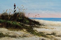 St. Aug Anastasia Island Dunes Fine Art Print