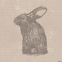 Tan Bunny Fine Art Print