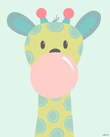 Kid Giraffe Framed Print